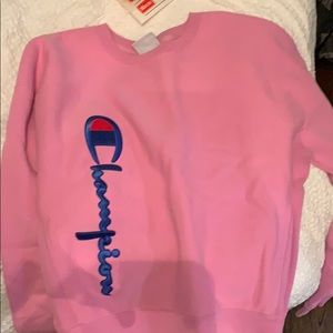 Champion pink sweatshirt